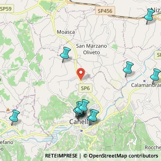 Mappa SP 6, 14053 Canelli AT, Italia (2.61923)