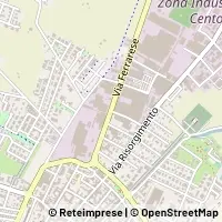 Mapa Cento