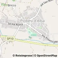 Kaart Piobesi d'Alba