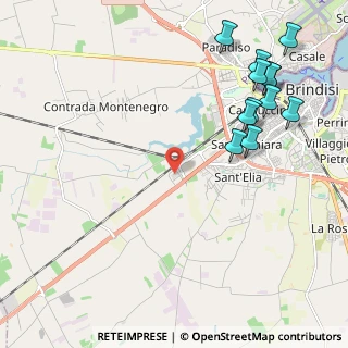 Mappa Ss 7 Appia Km 712 Centro commerciale le Colonne a, 72100 Brindisi BR, Italia (2.83667)