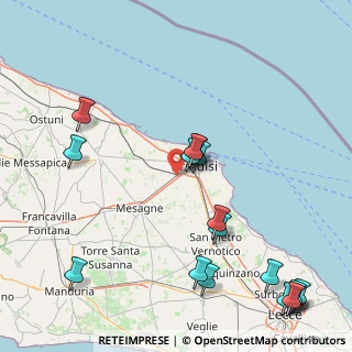 Mappa Ss 7 Appia Km 712 Centro commerciale le Colonne a, 72100 Brindisi BR, Italia (23.20353)