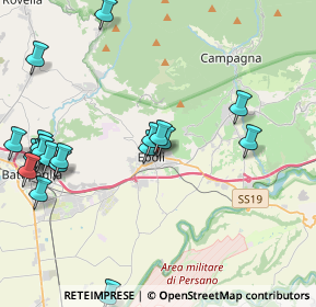 Mappa Via Spirito Santo, 84025 Eboli SA, Italia (5.4075)