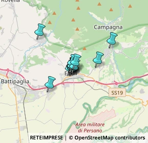 Mappa Via Spirito Santo, 84025 Eboli SA, Italia (1.66385)