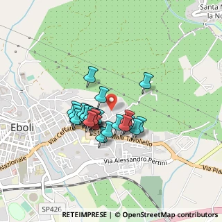 Mappa Via Rosario MACCHIAROLI, 84025 Eboli SA, Italia (0.33103)