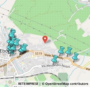 Mappa Via Rosario MACCHIAROLI, 84025 Eboli SA, Italia (0.7375)
