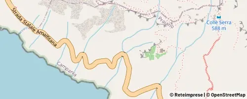 Mappa Praiano