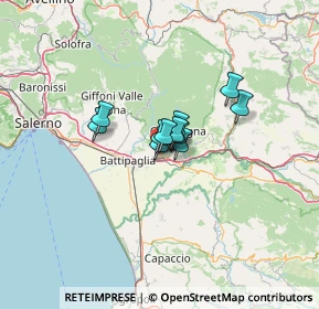 Mappa Via Europa, 84025 Eboli SA, Italia (6.87455)