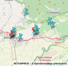 Mappa Piazza Scuola Medica Salernitana, 84025 Eboli SA, Italia (3.94833)