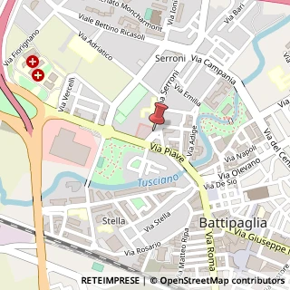 Mappa Via Consolini, 1, 84091 Battipaglia, Salerno (Campania)