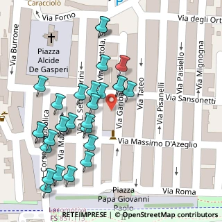 Mappa Via M. D'Azeglio, 74018 Palagianello TA, Italia (0.06429)