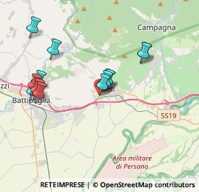 Mappa Via Cristoforo Colombo, 84025 Eboli SA, Italia (3.92308)