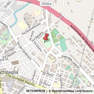 Mappa Via Volturno, 40, 84091 Battipaglia, Salerno (Campania)