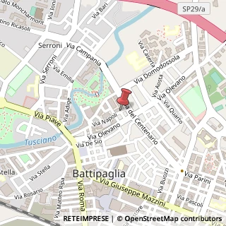 Mappa Via Arezzo, 6, 84091 Battipaglia, Salerno (Campania)