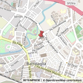 Mappa Via Salerno, 17, 84091 Battipaglia, Salerno (Campania)