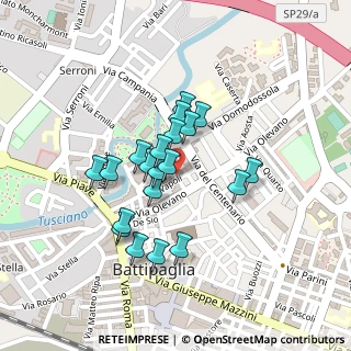 Mappa Via Salerno, 84091 Battipaglia SA, Italia (0.188)