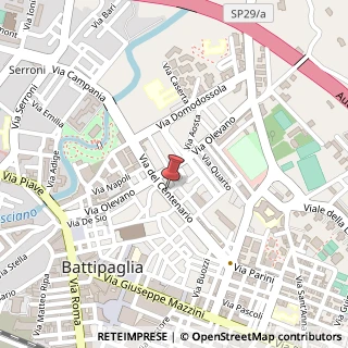 Mappa Via del Centenario, 48, 84091 Battipaglia, Salerno (Campania)