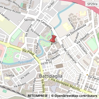Mappa Via Domodossola, 22, 84091 Battipaglia, Salerno (Campania)