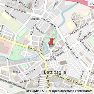 Mappa Via Benevento, 28, 84091 Battipaglia, Salerno (Campania)