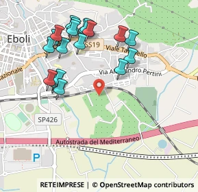 Mappa Via Gerardo Romano Cesareo, 84025 Eboli SA, Italia (0.561)