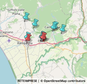 Mappa Via Gerardo Romano Cesareo, 84025 Eboli SA, Italia (4.77)