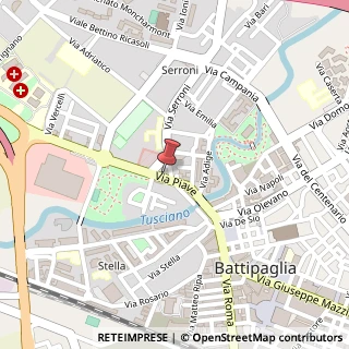 Mappa Via Belvedere, 18, 84091 Battipaglia, Salerno (Campania)
