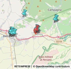 Mappa Via Vittorio Emanuele Orlando, 84025 Eboli SA, Italia (4.47846)