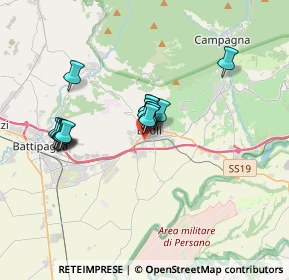 Mappa Via Vittorio Emanuele Orlando, 84025 Eboli SA, Italia (3.03867)