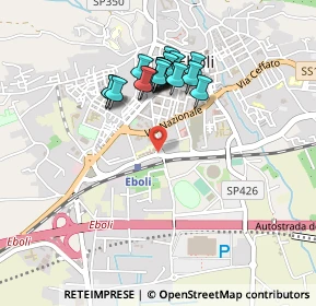 Mappa Via Vittorio Emanuele Orlando, 84025 Eboli SA, Italia (0.418)