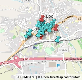 Mappa Via Vittorio Emanuele Orlando, 84025 Eboli SA, Italia (0.2665)