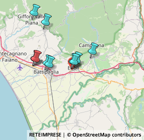 Mappa Via Vittorio Emanuele Orlando, 84025 Eboli SA, Italia (6.53364)