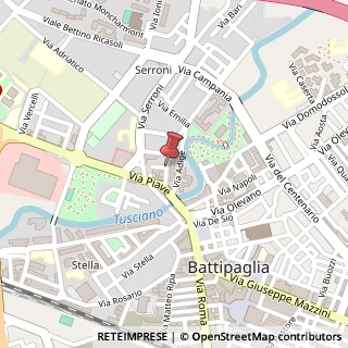 Mappa Via Verona,  13, 84091 Battipaglia, Salerno (Campania)