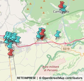 Mappa Via MARINO da EBOLI, 84025 Eboli SA, Italia (4.9775)