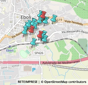 Mappa Via MARINO da EBOLI, 84025 Eboli SA, Italia (0.362)