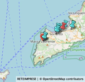 Mappa Largo Vescovado, 80061 Massa Lubrense NA, Italia (3.09818)