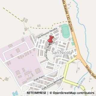 Mappa Corso Aldo Moro, 07014 San Nicola SS, Italia, 07014 Ozieri, Sassari (Sardegna)