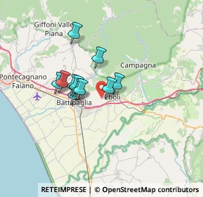 Mappa Via Grataglie, 84025 Eboli SA, Italia (5.07273)