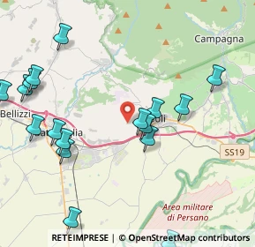 Mappa Via Grataglie, 84025 Eboli SA, Italia (5.33529)