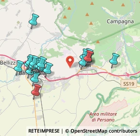 Mappa Via Grataglie, 84025 Eboli SA, Italia (4.0535)