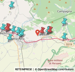 Mappa Via Grataglie, 84025 Eboli SA, Italia (5.12563)