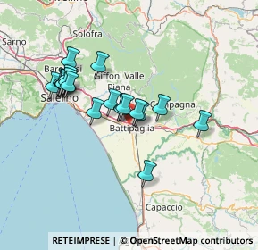 Mappa Via Vercelli, 84091 Battipaglia SA, Italia (13.0225)