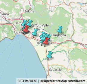 Mappa Via Vercelli, 84091 Battipaglia SA, Italia (9.93067)