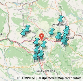 Mappa SP94, 85055 Picerno PZ, Italia (14.4965)