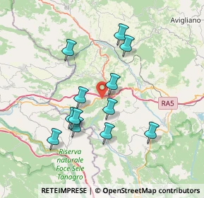 Mappa SP94, 85055 Picerno PZ, Italia (7.28667)