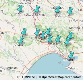 Mappa Via Cristoforo Colombo, 74018 Palagianello TA, Italia (16.81143)