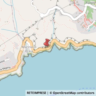 Mappa Via Marina DI Praia, 84010 Furore, Salerno (Campania)