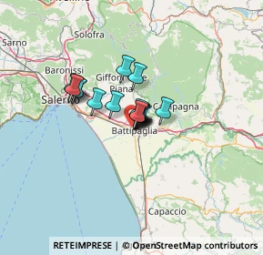 Mappa Battipaglia Ospedale, 84091 Battipaglia SA, Italia (7.36813)