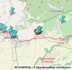 Mappa Via Paolo VI, 84025 Eboli SA, Italia (4.92273)