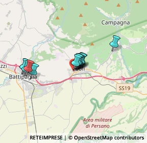 Mappa Via Paolo VI, 84025 Eboli SA, Italia (2.73462)