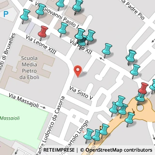 Mappa Via Paolo VI, 84025 Eboli SA, Italia (0.1)