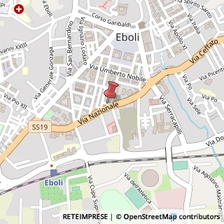 Mappa Via XXIV Maggio, 9, 84025 Eboli, Salerno (Campania)